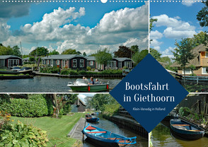 Bootsfahrt in Giethoorn (Wandkalender 2023 DIN A2 quer) von Kleemann,  Claudia