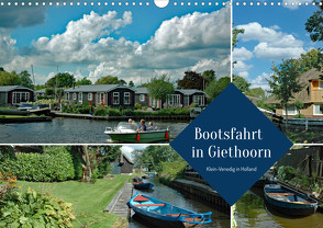 Bootsfahrt in Giethoorn (Wandkalender 2023 DIN A3 quer) von Kleemann,  Claudia