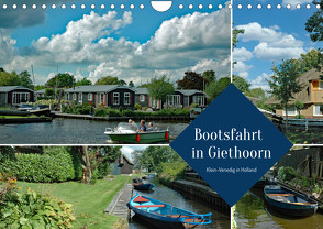 Bootsfahrt in Giethoorn (Wandkalender 2023 DIN A4 quer) von Kleemann,  Claudia