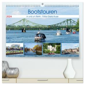 Bootstouren in und um Berlin (hochwertiger Premium Wandkalender 2024 DIN A2 quer), Kunstdruck in Hochglanz von Kruse,  Gisela