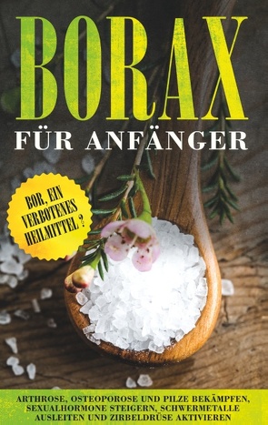 Borax für Anfänger: Bor, ein verbotenes Heilmittel? – Arthrose, Osteoporose und Pilze bekämpfen, Sexualhormone steigern, Schwermetalle ausleiten und Zirbeldrüse aktivieren von Löwenthal,  Sebastian