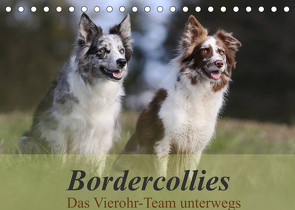 Bordercollies – Das Vierohr-Team unterwegs (Tischkalender 2022 DIN A5 quer) von Müller Hundefotowerk,  Beatrice