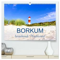 Borkum, bezaubernde Nordseeinsel (hochwertiger Premium Wandkalender 2024 DIN A2 quer), Kunstdruck in Hochglanz von Dreegmeyer,  Andrea