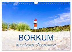 Borkum, bezaubernde Nordseeinsel (Wandkalender 2024 DIN A4 quer), CALVENDO Monatskalender von Dreegmeyer,  Andrea