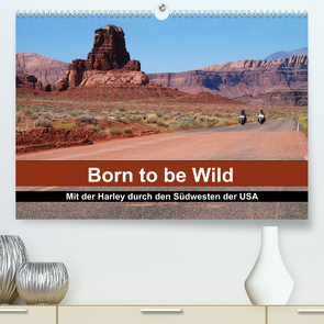 Born to be Wild – Mit der Harley durch den Südwesten der USA (Premium, hochwertiger DIN A2 Wandkalender 2023, Kunstdruck in Hochglanz) von Kärcher,  Mike