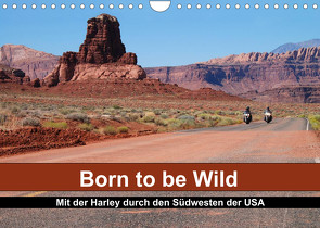 Born to be Wild – Mit der Harley durch den Südwesten der USA (Wandkalender 2023 DIN A4 quer) von Kärcher,  Mike