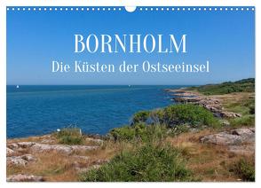 Bornholm – die Küsten der Ostseeinsel (Wandkalender 2024 DIN A3 quer), CALVENDO Monatskalender von Nullmeyer,  Lars