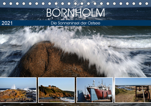 Bornholm – Sonneninsel der Ostsee (Tischkalender 2021 DIN A5 quer) von Harhaus,  Helmut