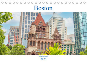 Boston – Impressionen (Tischkalender 2023 DIN A5 quer) von pixs:sell