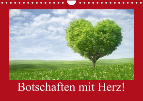 Botschaften mit Herz! (Wandkalender 2023 DIN A4 quer) von Stanzer,  Elisabeth