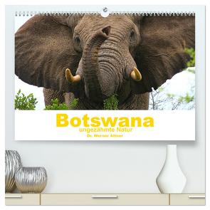 Botswana – ungezähmte Natur (hochwertiger Premium Wandkalender 2024 DIN A2 quer), Kunstdruck in Hochglanz von Werner Altner,  Dr.