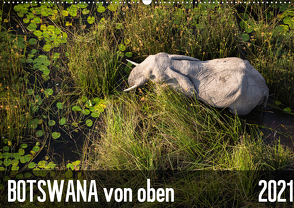 Botswana von oben (Wandkalender 2021 DIN A2 quer) von krueger-photography