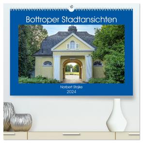 Bottroper Stadtansichten (hochwertiger Premium Wandkalender 2024 DIN A2 quer), Kunstdruck in Hochglanz von Stojke,  Norbert