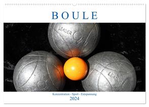 Boule. Konzentration – Sport – Entspannung (Wandkalender 2024 DIN A2 quer), CALVENDO Monatskalender von Robert,  Boris