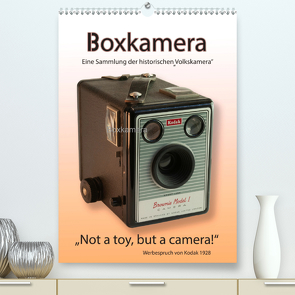Boxkamera. (Premium, hochwertiger DIN A2 Wandkalender 2021, Kunstdruck in Hochglanz) von Zimmermann,  H.T.Manfred