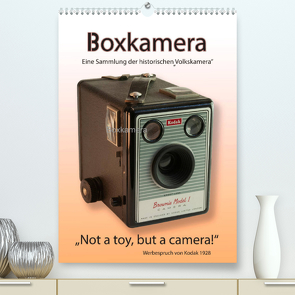 Boxkamera. (Premium, hochwertiger DIN A2 Wandkalender 2022, Kunstdruck in Hochglanz) von Zimmermann,  H.T.Manfred
