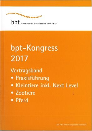 bpt-Kongress 2017 von Autoren,  Diverse