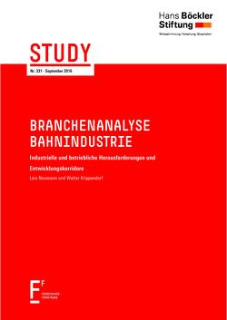 Branchenanalyse Bahnindustrie von Krippendorf,  Walter, Neumann,  Lars