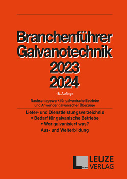 Branchenführer Galvanotechnik 18. Auflage 2023/2024