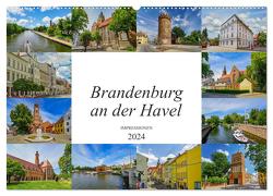 Brandenburg an der Havel Impressionen (Wandkalender 2024 DIN A2 quer), CALVENDO Monatskalender von Meutzner,  Dirk