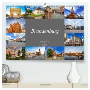 Brandenburg Impressionen (hochwertiger Premium Wandkalender 2024 DIN A2 quer), Kunstdruck in Hochglanz von Meutzner,  Dirk