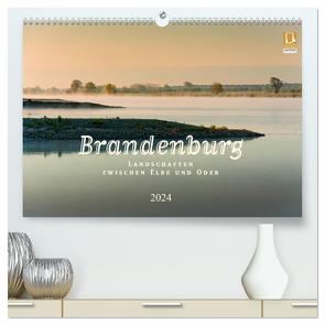 Brandenburg – Landschaften zwischen Elbe und Oder (hochwertiger Premium Wandkalender 2024 DIN A2 quer), Kunstdruck in Hochglanz von Rautenberg,  Harald