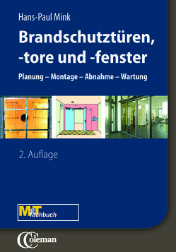 Brandschutz – Türen, Tore, Fenster von Mink,  Hans-Paul