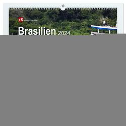 Brasilien 2024 Leben am Amazonas (hochwertiger Premium Wandkalender 2024 DIN A2 quer), Kunstdruck in Hochglanz von Bergwitz,  Uwe