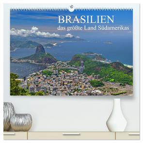 Brasilien – das größte Land Südamerikas (hochwertiger Premium Wandkalender 2024 DIN A2 quer), Kunstdruck in Hochglanz von Janusz,  Fryc