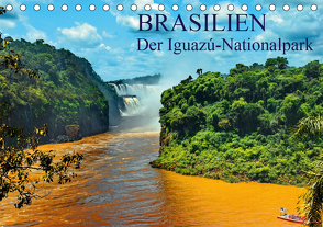 Brasilien. Der Iguazú-Nationalpark (Tischkalender 2021 DIN A5 quer) von Janusz,  Fryc