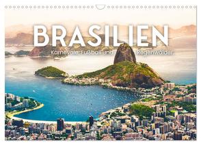 Brasilien – Karnevale, Fußball und Regenwälder. (Wandkalender 2024 DIN A3 quer), CALVENDO Monatskalender von SF,  SF