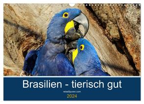 Brasilien tierisch gut 2024 (Wandkalender 2024 DIN A3 quer), CALVENDO Monatskalender von Bergwitz,  Uwe