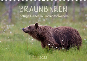 Braunbären – pelzige Riesen in Finnlands Wäldern (Wandkalender 2022 DIN A2 quer) von Sandra Eigenheer,  ©