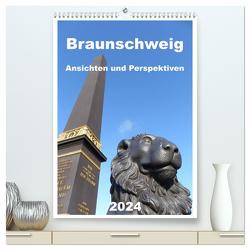Braunschweig Ansichten und Perspektiven (hochwertiger Premium Wandkalender 2024 DIN A2 hoch), Kunstdruck in Hochglanz von Schröer,  Designer AGD,  Braunschweig,  Ralf Braunschweig Ansichten und Perspektiven (hochwertiger Premium Wandkalender 2024 DIN A2 hoch), Kunstdruck in Hochglanz von Schröer,  Designer AGD,  Braunschweig,  Ralf
