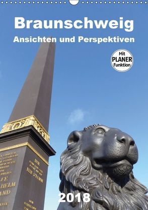 Braunschweig Ansichten und Perspektiven (Wandkalender 2018 DIN A3 hoch) von Braunschweig, Grafik-Designer, Schröer,  Ralf