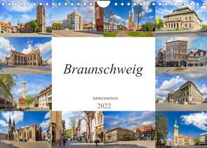 Braunschweig Impressionen (Wandkalender 2022 DIN A4 quer) von Meutzner,  Dirk