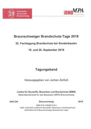 Braunschweiger Brandschutz-Tage 2018 von Zehfuß,  Jochen