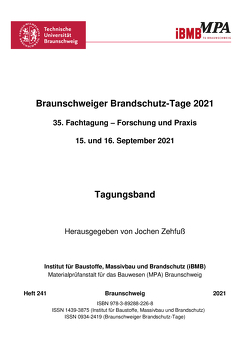 Braunschweiger Brandschutz-Tage 2021 von Zehfuß,  Jochen