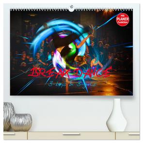 Break Dance B-boys & B-girls (hochwertiger Premium Wandkalender 2024 DIN A2 quer), Kunstdruck in Hochglanz von Meutzner,  Dirk