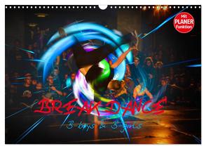 Break Dance B-boys & B-girls (Wandkalender 2024 DIN A3 quer), CALVENDO Monatskalender von Meutzner,  Dirk