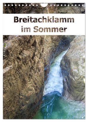 Breitachklamm im Sommer (Wandkalender 2024 DIN A4 hoch), CALVENDO Monatskalender von Brunner-Klaus,  Liselotte