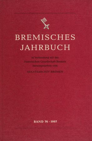 Bremisches Jahrbuch von Elmshäuser,  Konrad