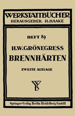 Brennhärten von Grönegress,  H. W.