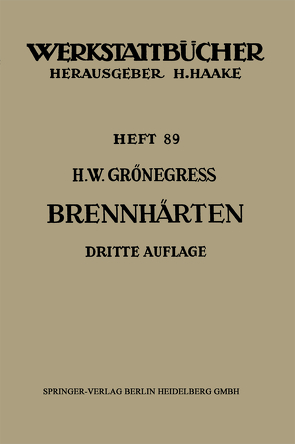 Brennhärten von Grönegress,  Hans Wilhelm