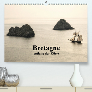 Bretagne entlang der Küste (Premium, hochwertiger DIN A2 Wandkalender 2021, Kunstdruck in Hochglanz) von Berger,  Anne