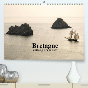 Bretagne entlang der Küste (Premium, hochwertiger DIN A2 Wandkalender 2022, Kunstdruck in Hochglanz) von Berger,  Anne