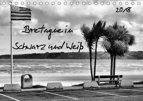 Bretagne in Schwarz und Weiß 2018 (Tischkalender 2018 DIN A5 quer) von Wilhelm Lorenz & Armel Breizh,  Uwe