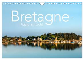 Bretagne – Küste im Licht (Wandkalender 2024 DIN A4 quer), CALVENDO Monatskalender von Hirschberg/Pixelhirsch,  Tobias