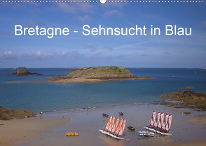 Bretagne – Sehnsucht in Blau (Wandkalender 2020 DIN A2 quer) von Metzke,  Angelika