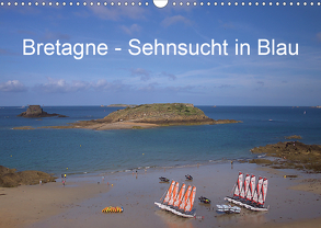 Bretagne – Sehnsucht in Blau (Wandkalender 2020 DIN A3 quer) von Metzke,  Angelika